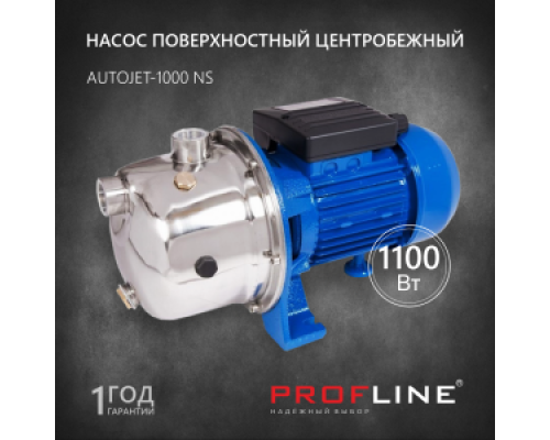 Насос поверхностный PROFLINE AUTOJET-1000 NS 1100Вт нерж