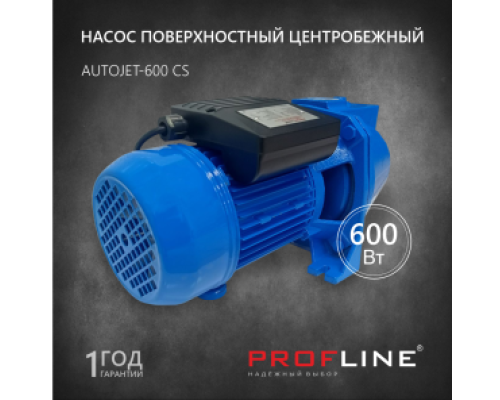 Насос поверхностный PROFLINE AUTOJET-600 CS 600Вт чугун